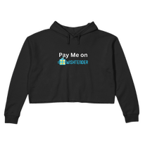 &quot;Wishtender&quot; cropped hoodie